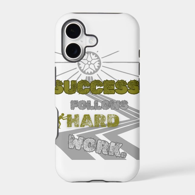 succccess follows hard work (Back)