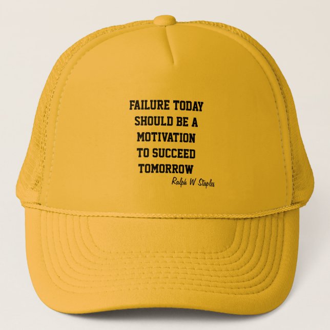 succeed tomorrow trucker hats (Front)