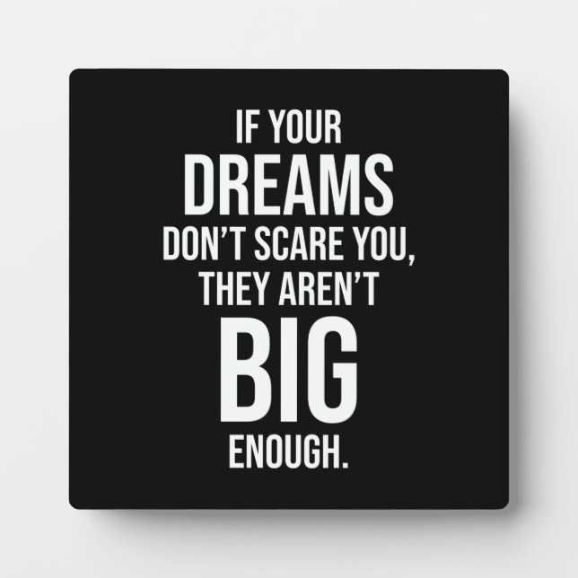 Success and Gym Motivational Plaque (Front)