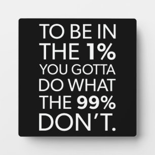 Success and Gym Motivational Plaque