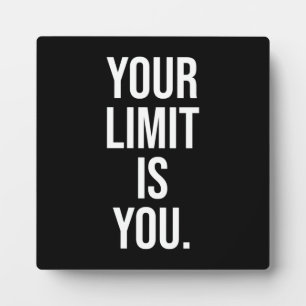Success and Gym Motivational Plaque