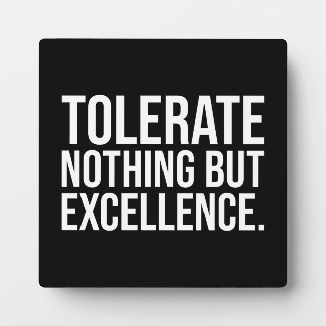 Success and Gym Motivational Plaque (Front)