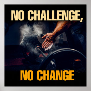 Success and Gym Motivational Poster