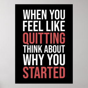 Success and Gym Motivational Poster