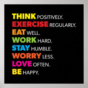 Success and Gym Motivational Poster