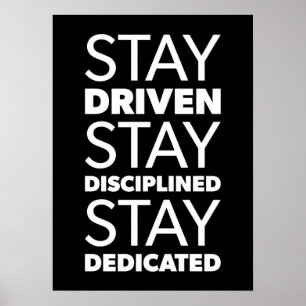 Success and Gym Motivational Poster