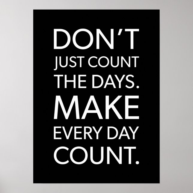 Success and Gym Motivational Poster (Front)