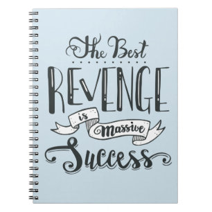 Success Attitude Dreams Goals Motivational Hustle Notebook