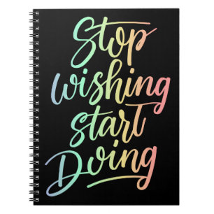 Success Attitude Fearless Motivational Notebook