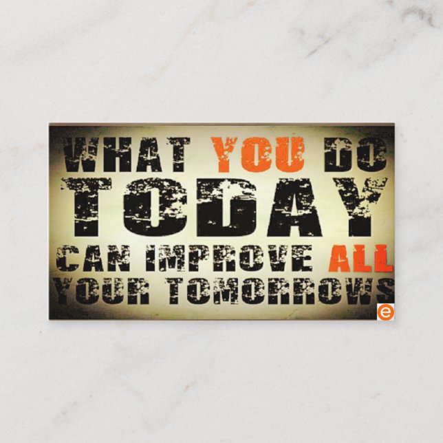 Success Business Cards (Front)