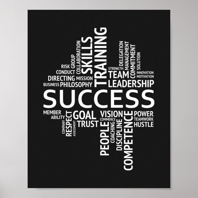 Success Definition | Motivational Poster (Front)