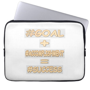 "SUCCESS EQUATION" Cute Design. Buy Now Laptop Sleeve