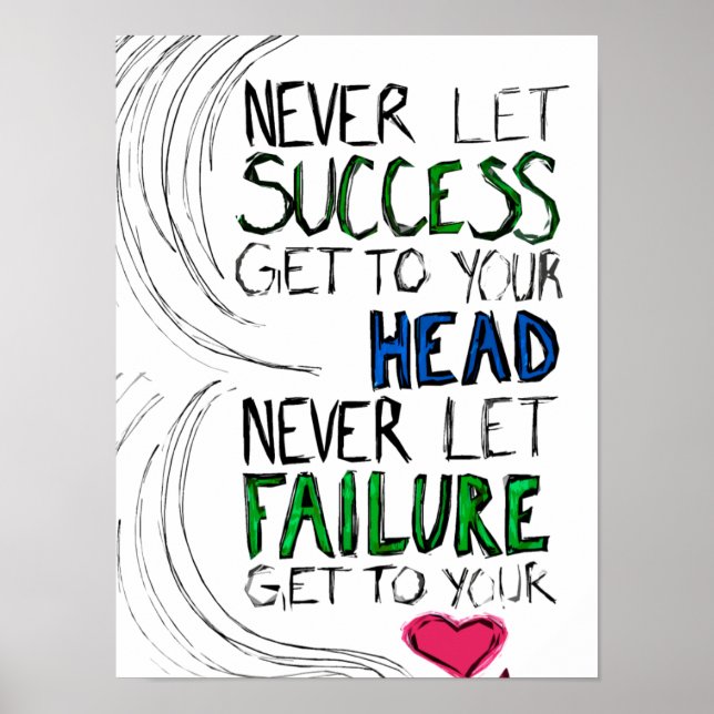 Success & Failure Poster (Front)