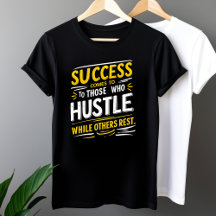 Success Hustle Motivation T-Shirt Inspire & Hustle