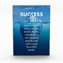 Success Iceberg Hard Work