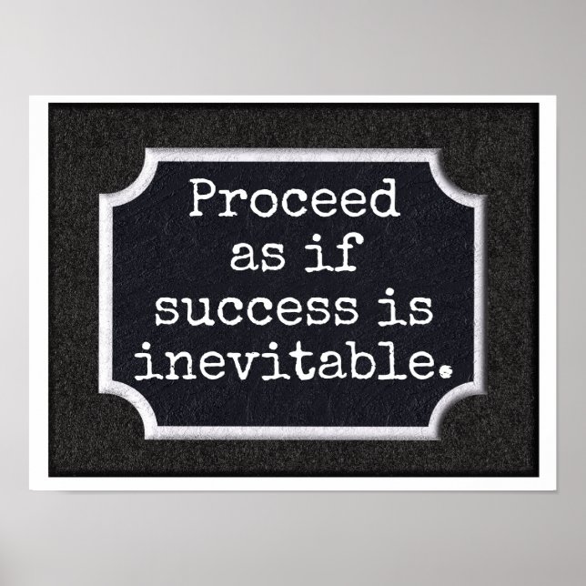Success Inevitable - print (Front)