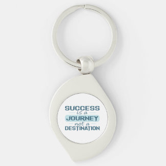 Success is a journey, not a destination key ring