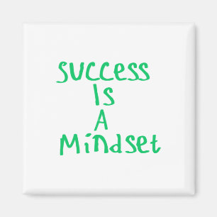 Success Is A Mindset Sticker Magnet