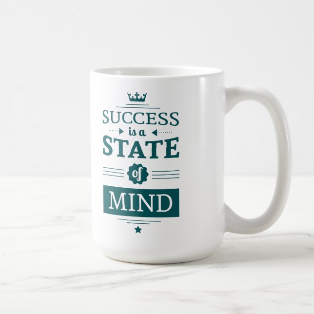 Success Is A State Of Mind Coffee Mug (Right)