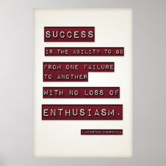 Success is... (Large Template Editable) Poster