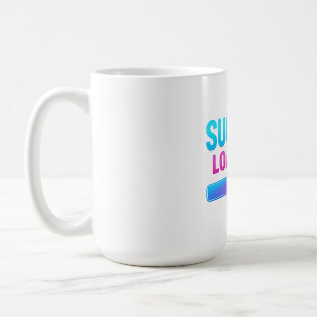 Success Loading… Neon Motivation Coffee Mug (Left)
