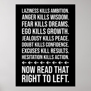 Success Motivation, Gym, Hustle, Grind Inspiration Poster