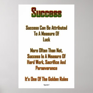 Success Poster