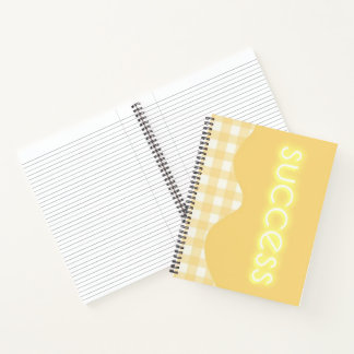 success spiral notebook