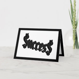 Success = $ucces$ card