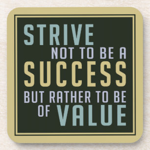 Success & Value Motivational coasters