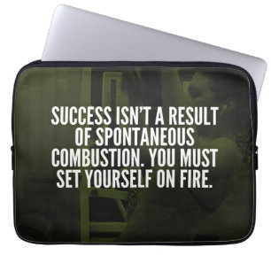 Success - Workout Inspirational Laptop Sleeve