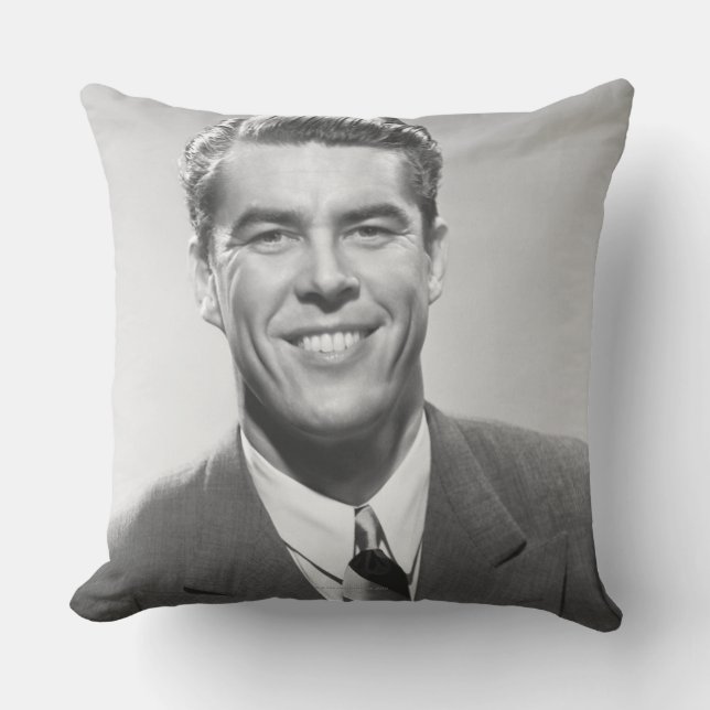 Successful Man Cushion (Front)