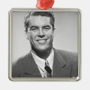 Successful Man Metal Tree Decoration