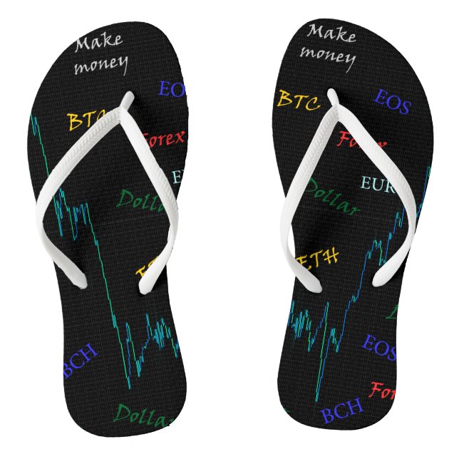 Successful Trader Student Teacher Dad  Thongs (Footbed)