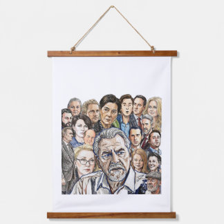 Succession - Collage Hanging Tapestry