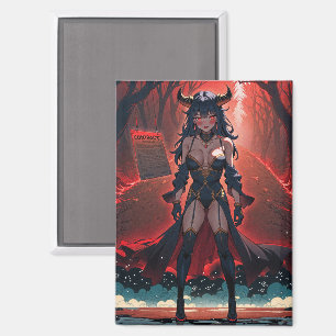 Succubus Contact at Crossroads: Anime Lilin Demon Magnet