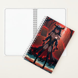 Succubus Contact at Crossroads: Anime Lilin Demon Notebook