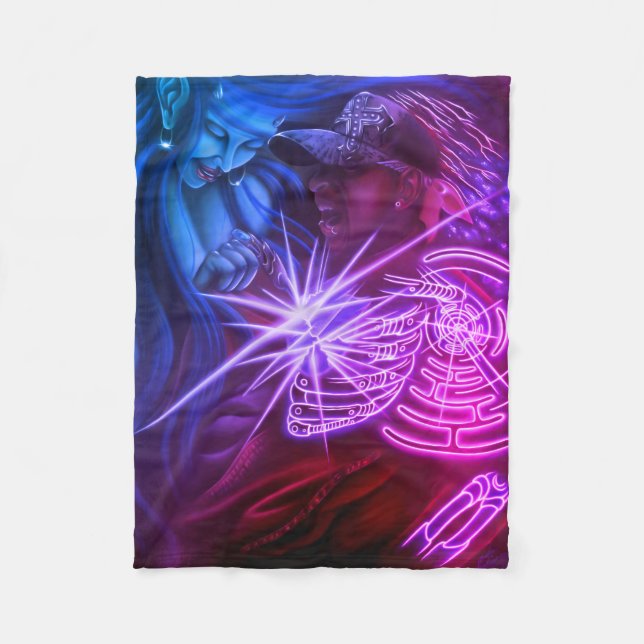 Succubus  fleece blanket (Front)