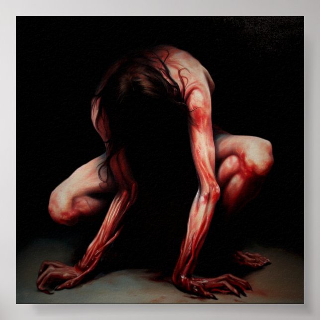 Succubus in Need | Matte Paper Print (Front)