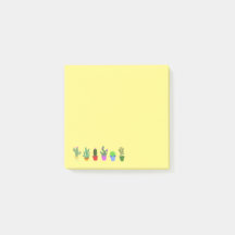Succulent & Cacti Post-It Notes
