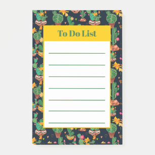Succulent Cactus Post-it Notes