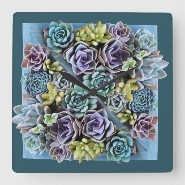 succulent clock (Front)