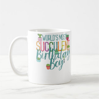 Succulent Dad Birthday Men Plant Lover Gardening G Coffee Mug
