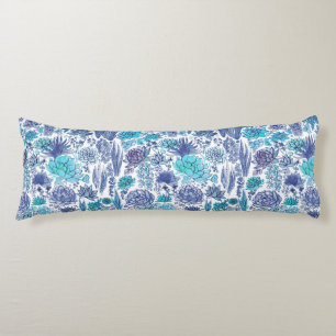 Succulent garden body cushion