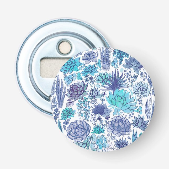 Succulent garden bottle opener (Front)