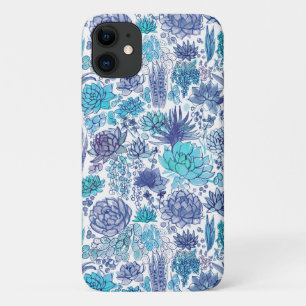 Succulent garden iPhone 11 case