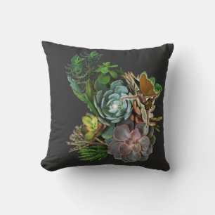 Succulent garden design   cushion