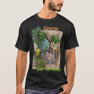 Succulent garden design T-Shirt