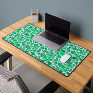Succulent garden desk mat