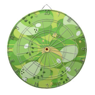Succulent Green Dartboard